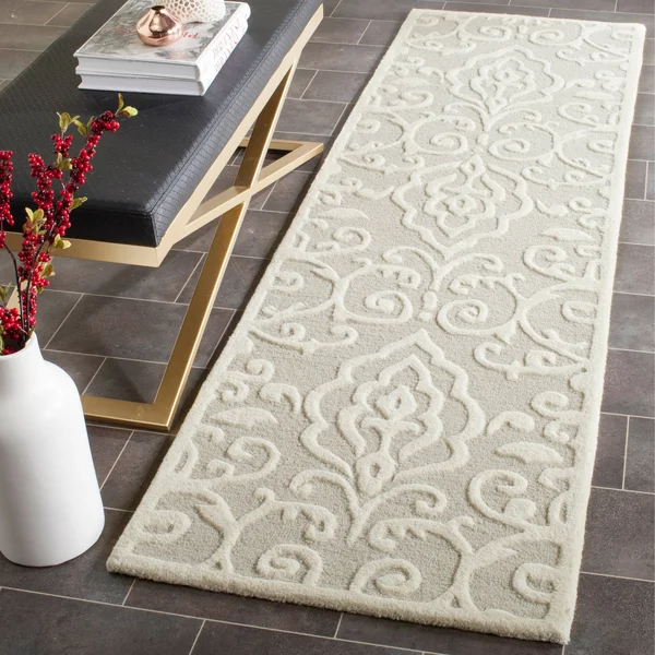 Safavieh Martha Stewart MSR4324A 2&3x22 x 8&0x22 Runner Whetstone Grey Area Rug