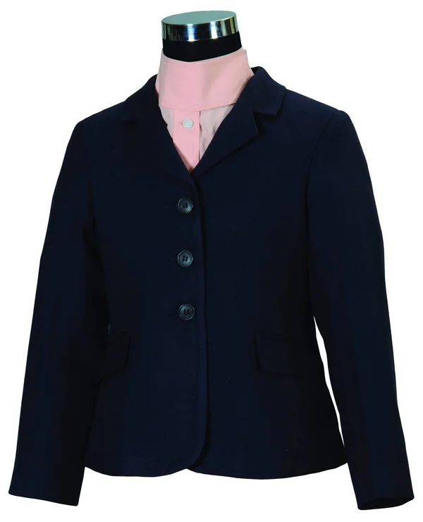 TuffRider Children's Starter Show Coat - 6, Navy