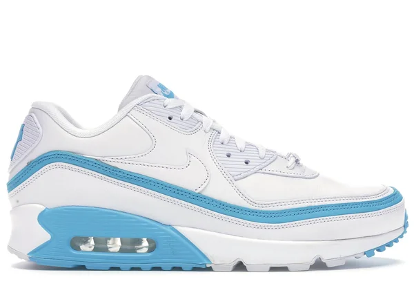 Nike Air Max 90 Undefeated White Blue Fury - CJ7197-102