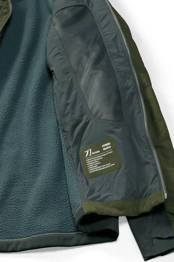 Kuiu Kutana Hybrid 3DeFX+ Hunting Jacket in Loden