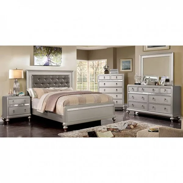Furniture of America Ariston Silver Mirror