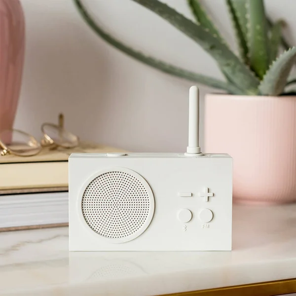 Lexon Tykho 3 FM Radio & Bluetooth Speaker - Mastic