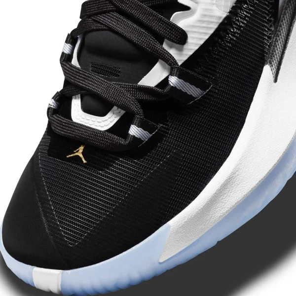 Jordan Boys Zion 1 - Basketball Shoes Black/Mtlc Gold/White Size 03.5