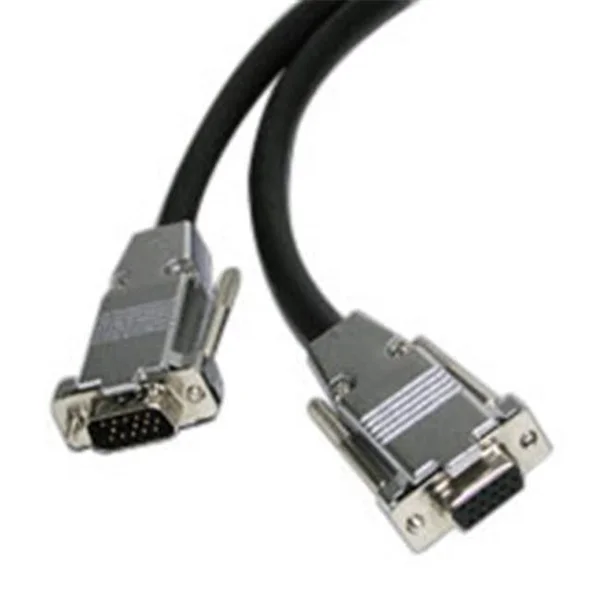 C2G 50ft Plenum-Rated HD15 UXGA M-F Monitor-Projector Extension Cable