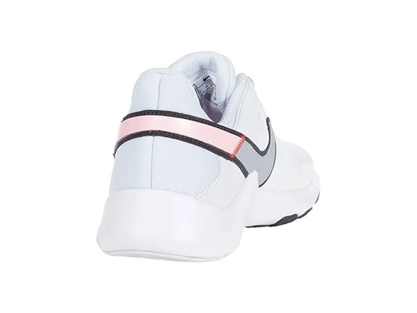 Women's Nike Legend Essential 2 Training Shoe - Grey/Pink - Size 8