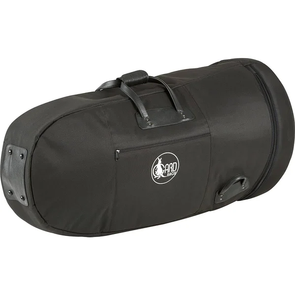 Gard Mid-Suspension Large 20x22 Bell Tuba Gig Bag 64-MLK Black Ultra Leather