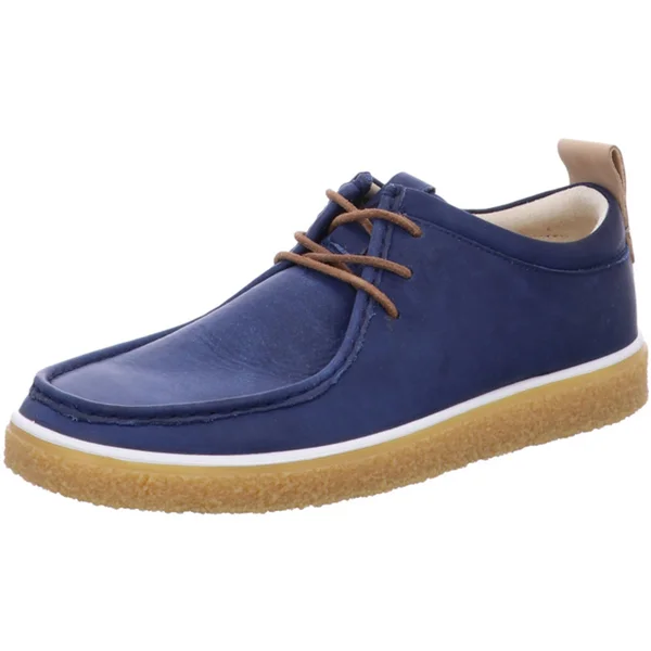 Ecco Moccasin Lace-Up Shoes for Men Blue Blue, EU 39