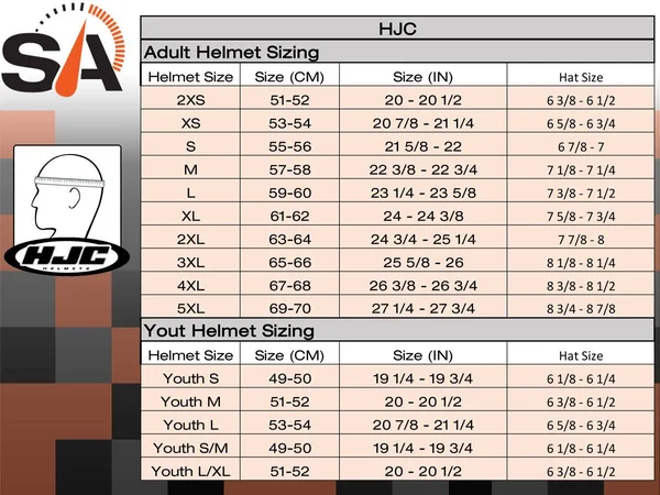 HJC CS-2N Solid Helmet (Large - Black)