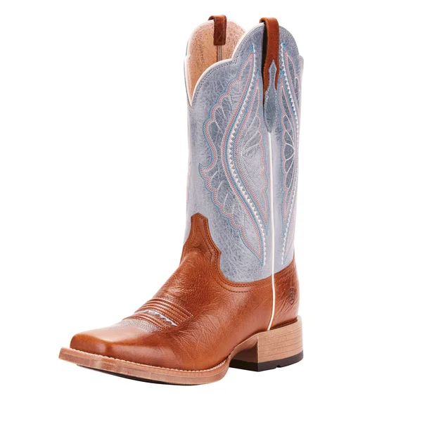 Ariat Women's Tack Room Chocolate Primetime Cowgirl Boots
