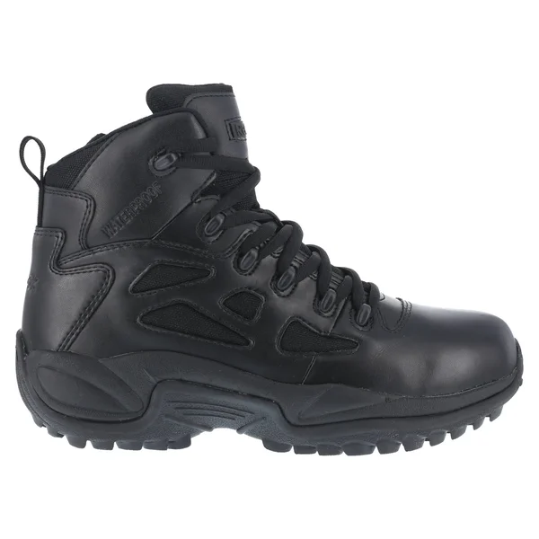 Reebok 6x22 Rapid Response RB Side-Zip Waterproof Boots - Men's Black