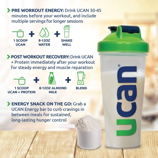 UCAN Energy Tub - 30 Servings - Plain SuperStarch