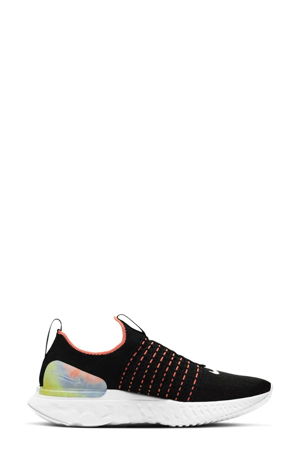 Nike React Phantom Run Flyknit 2 Black Women's Running Shoes - Size: 6