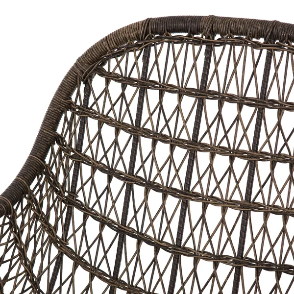 Four Hands Bandera Outdoor Woven Bar Stool