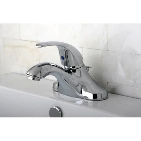 Kingston Brass KB6541 Legacy Polished Chrome Single Handle 4x22 Centerset Lavatory Faucet with Retail Pop-Up