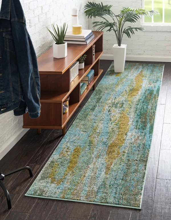Lilly Jardin Rug 7x10 - Turquoise
