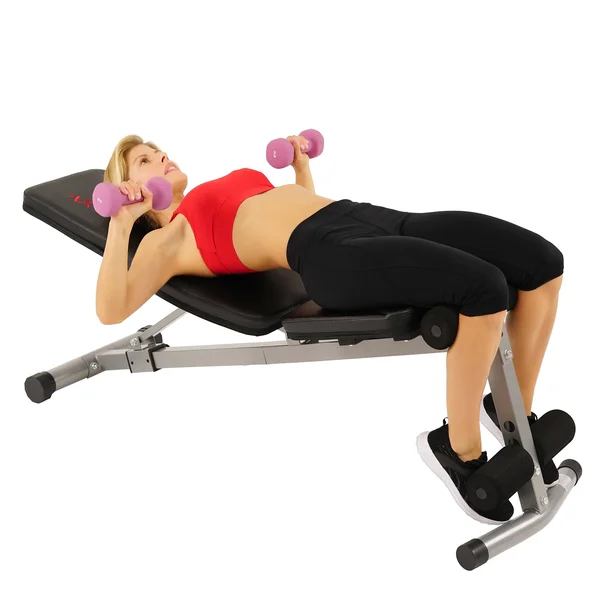 Sunny Health & Fitness SF-BH6506 Flat Incline Decline Bench