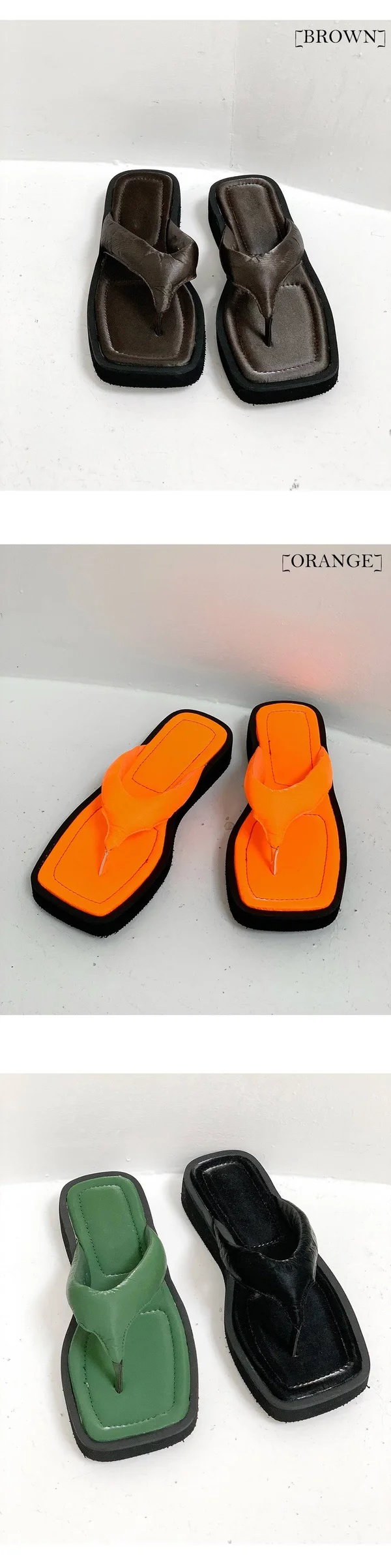LED Flip-Flops Orange, 245