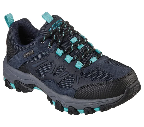 Skechers Women's Relaxed Fit: Selmen - West Highland Sneakers, Navy/Teal, 9.5