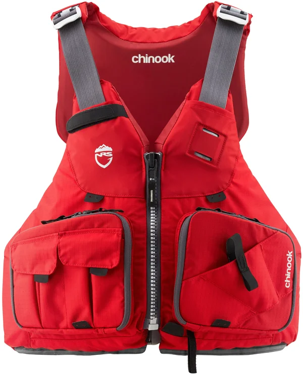 NRS - Chinook Fishing PFD XL-XXL - Red