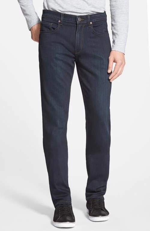 Paige Federal Slim Straight Leg Jeans, Size 34 in Cellar/Cellar at Nordstrom