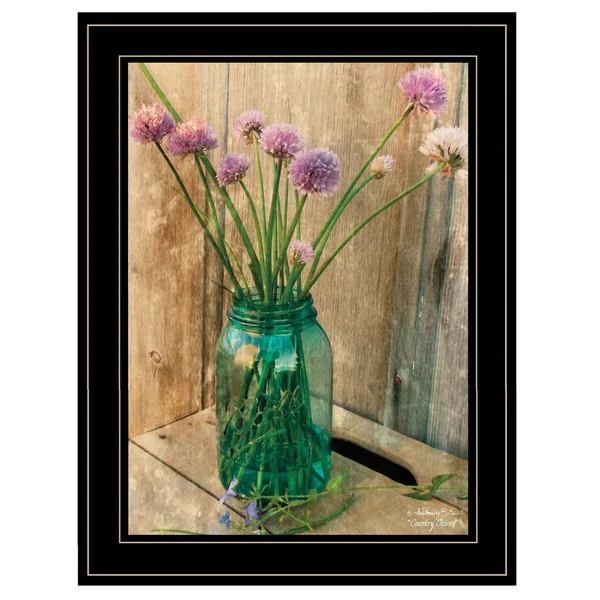 Country Chives by Anthony Smith Print Wall Art Wood Multi-Color