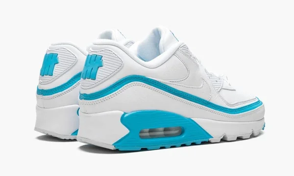 Nike Air Max 90 - UNDFTD Undefeated - White/Blue Fury Shoes - Size 9