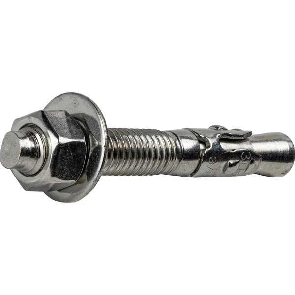 Fastenere 7/8x22 x 8x22 Wedge Anchors Stainless Steel 304 Qty 5