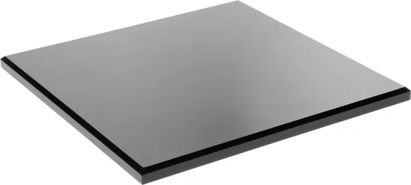 Plymor Black Acrylic Square Beveled Display Base - 0.5x22 H x 10x22 W x 10x22 D