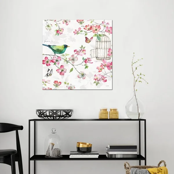 Lisa Audit Canvas Art Prints - Dogwood Garden IV ( Floral & Botanical > Flowers > Dogwood art)