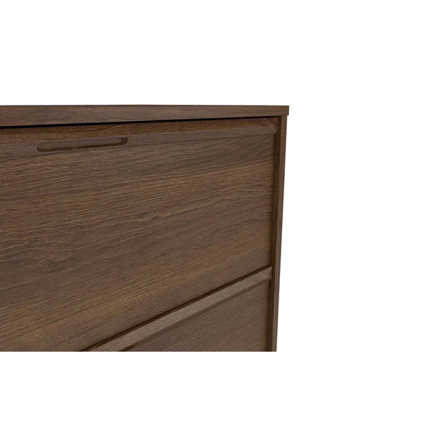 Quarters & Craft Raleigh Collection Home Office Lateral Filing Cabinet - in Vintage Walnut (QCLATMMW)