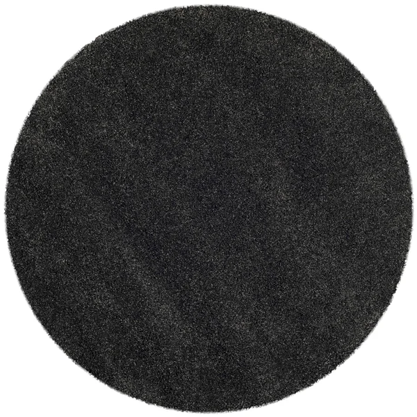 Safavieh Milan Shag Dark Grey Rug - 5&1x22 x 5&1x22 Round