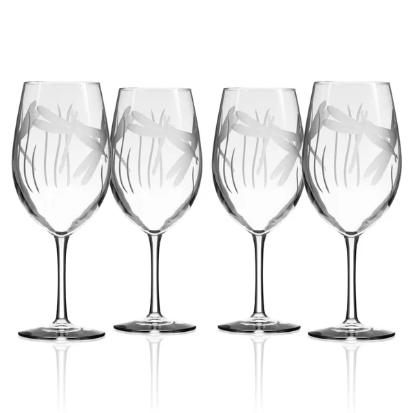 Rolf Glass Dragonfly All Purpose Wine 18oz - Set of 4 Glasses