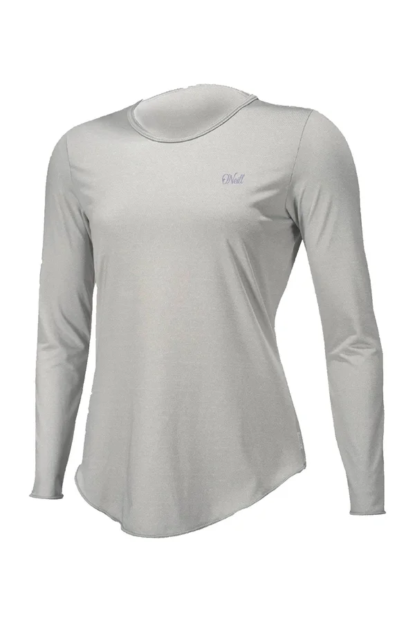 O&Neill Blueprint L/S Sun Shirt Rashguard - Women's Large, Overcast
