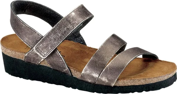 Naot Kayla - Women's Sandal - Metal Leather 37