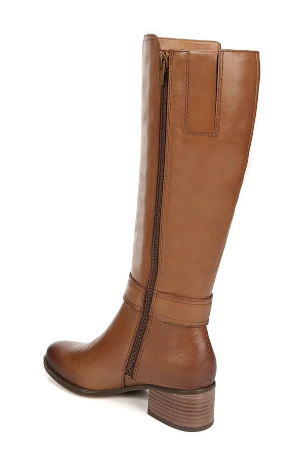 Naturalizer Women's Daelynn Wide Calf Knee High Boot - Size: 6.5, Light Leather