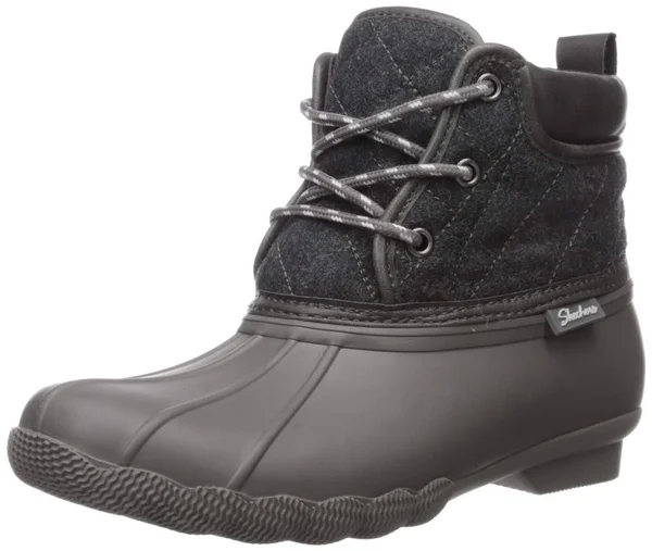 Skechers Women's Pond Lil Puddles Duck Boot - Charcoal
