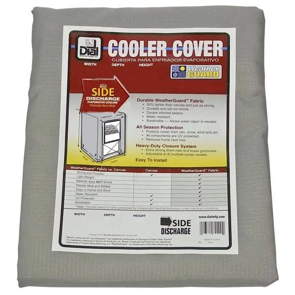 Dial Manufacturing 62 in. x 62 in. x 62 in. Evaporative Cooler Side Draft Cover