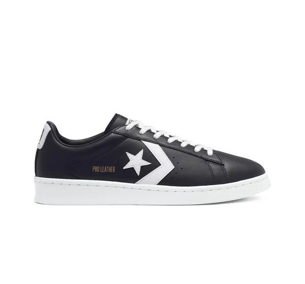 Converse Pro Leather Ox &Black, White& 9.5