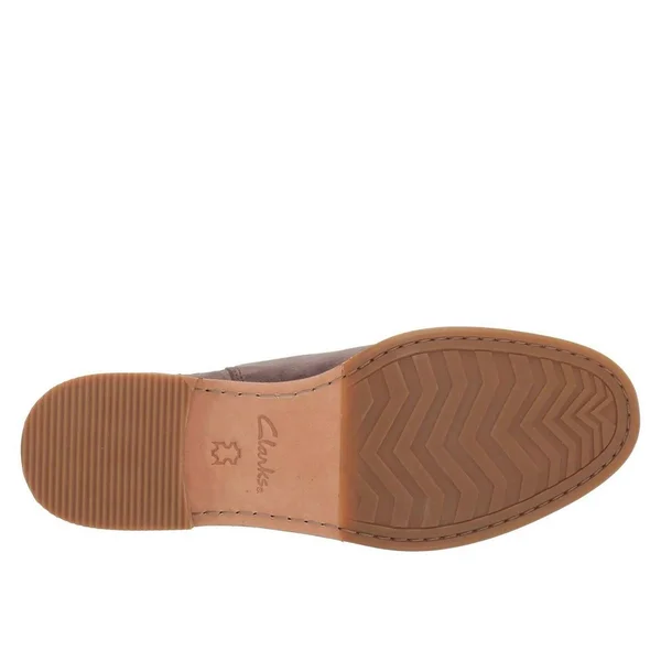Clarks Women's Clarkdale Arlo Boot Taupe Suede 10