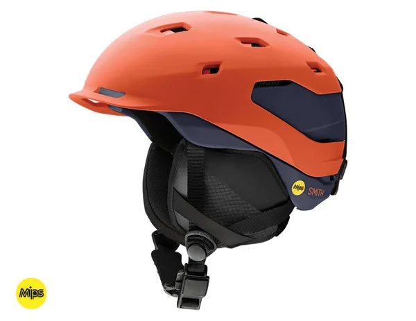 Smith Helmet Quantum MIPS L, Matte Red Rock, Ink