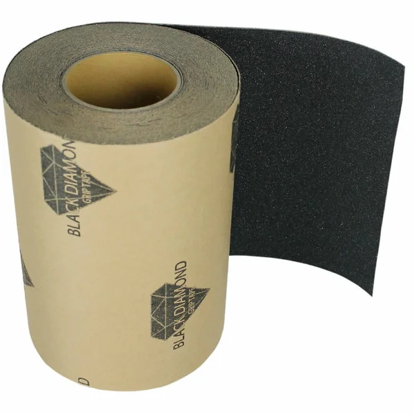 Black Diamond Skateboard Longboard Grip Tape Roll 9 in x 60& Black Griptape Deck Decks