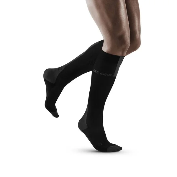 CEP Men's Tall Compression Socks 3.0 Blue/Grey IV