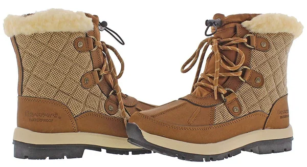 Bearpaw Women's Bethany Boot - 8 - Chocolate - Khaki