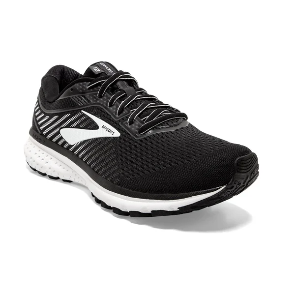 Brooks Ghost 12 11.5, Black/Ebony/White (Men's)