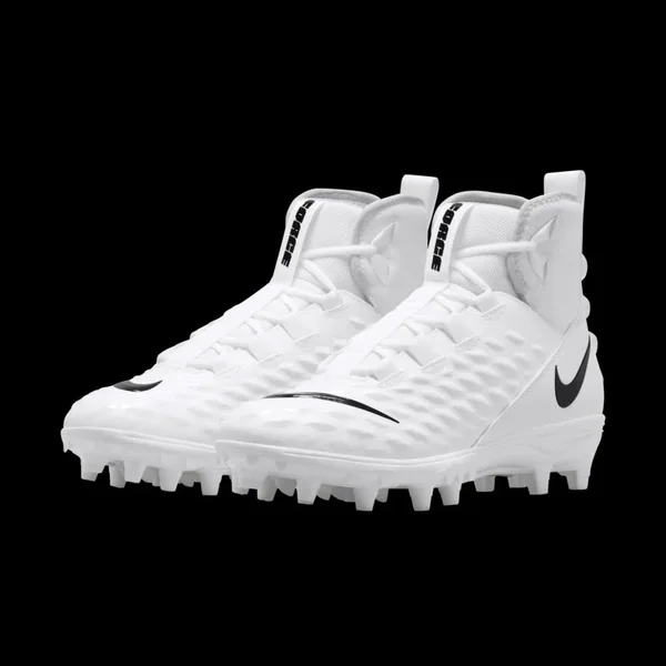 Nike Force Savage Varsity 2 Men's Football Cleats in White - Size: 8.5, AQ8155-100