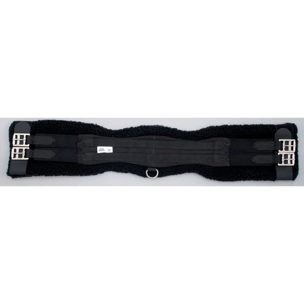 Passport Contoured Dressage Girth - Black - 26