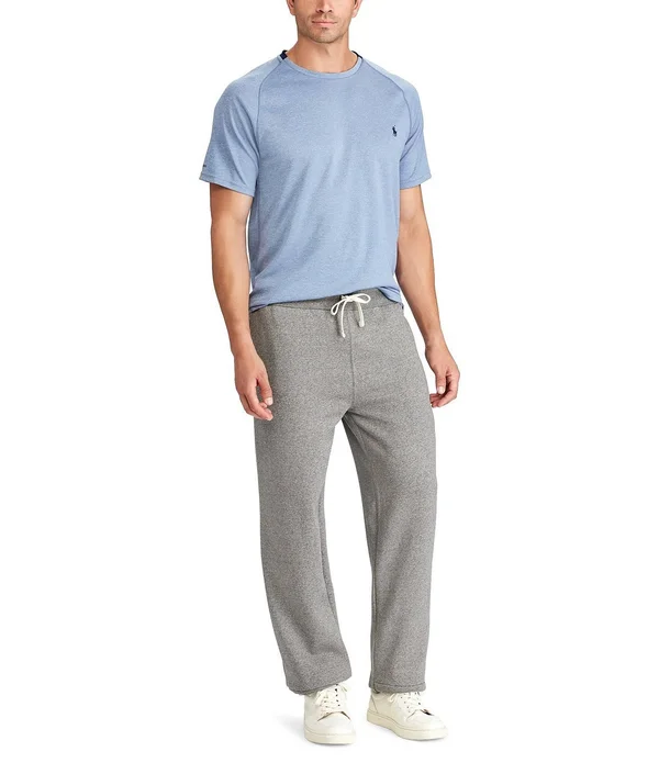 Polo Ralph Lauren Men's Big & Tall Fleece Drawstring Pants 2951378 - LT - Alaskan Heather