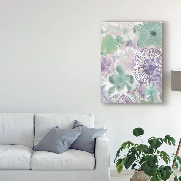 Trademark Fine Art 'Bouquet of Dreams VIII' Canvas Art by Delores Naskrent - Size: 24 x 32