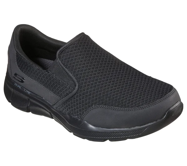 Skechers Men's Equalizer 3.0 Bluegate Loafer, Black, 12 M US