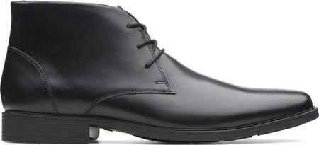 Clarks Men's Tilden Top Chukka Boot, Size: 10 M, Black